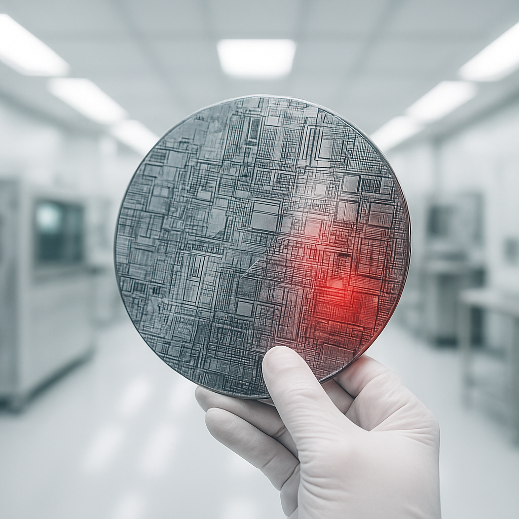 A Wafercore cleanroom facility where quantum wafers are fabricated